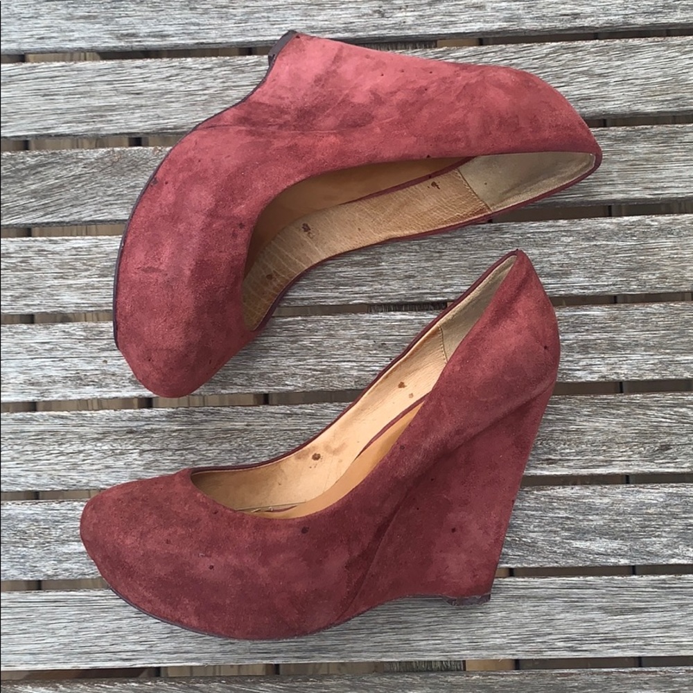 // L.A.M.B Wedge Pumps //